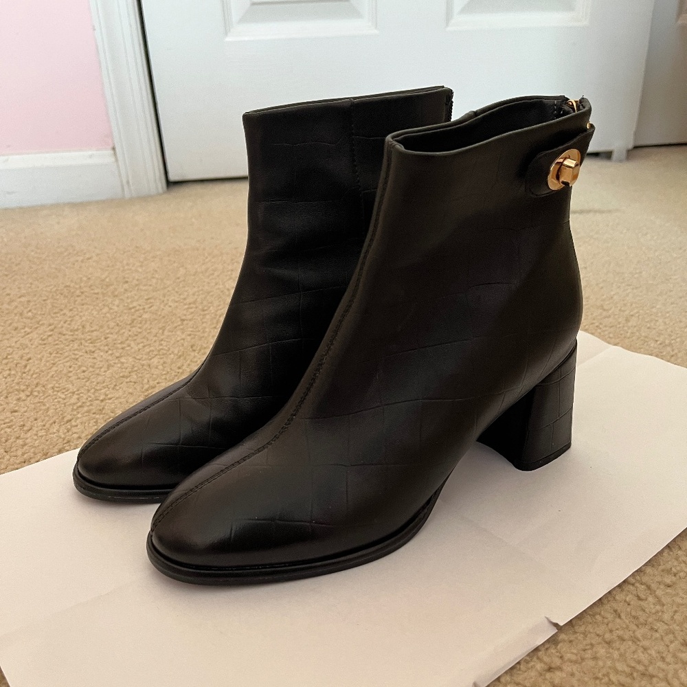 Leather Boots Women's 7.5